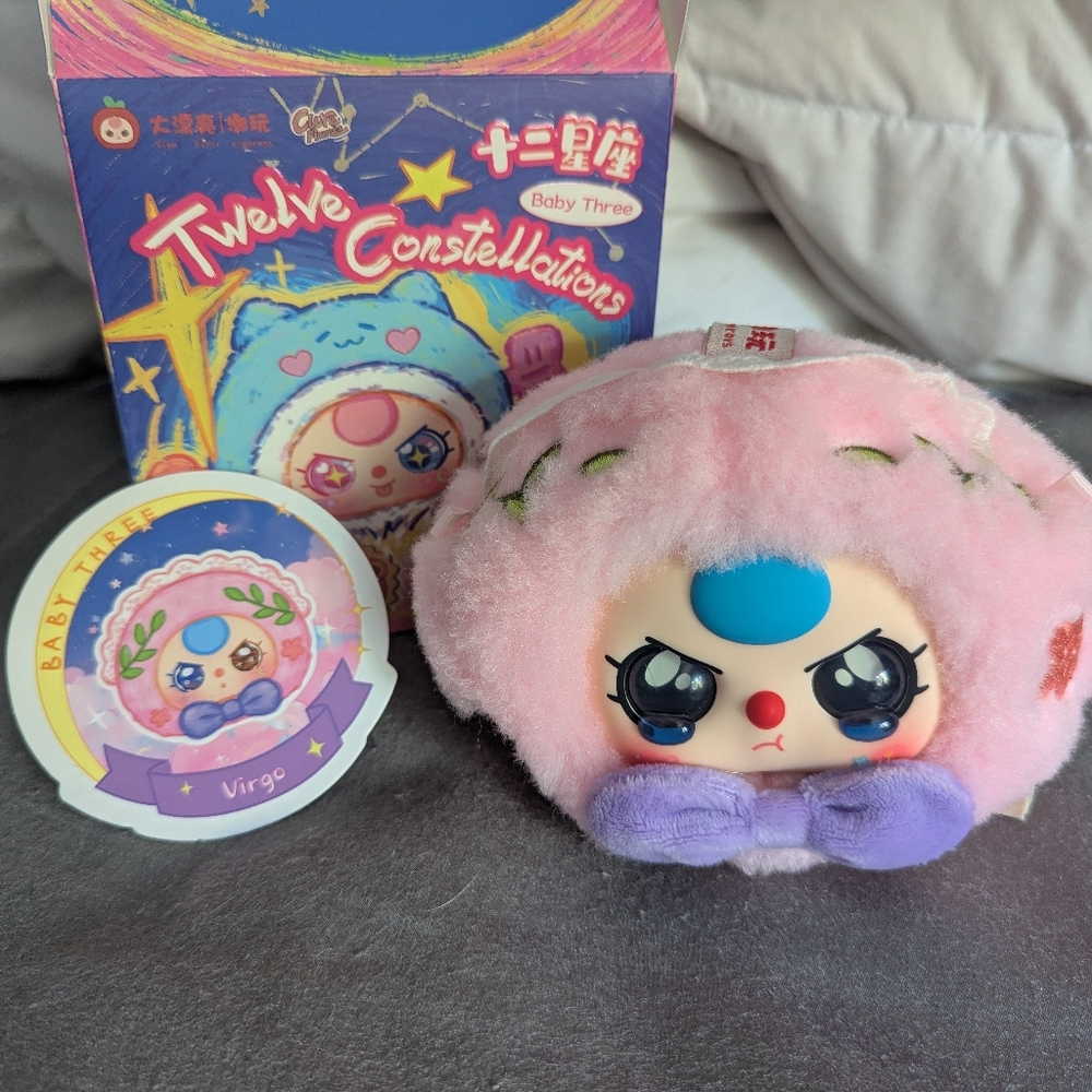 Baby Three Twelve Constellations Virgo Plush